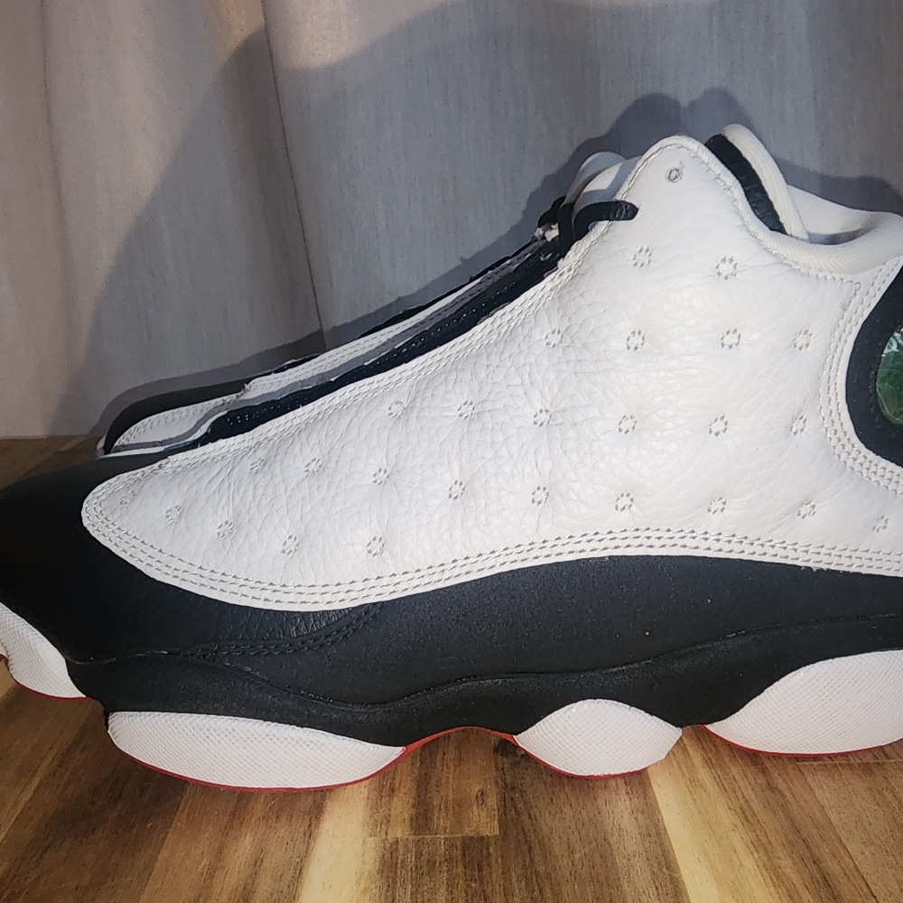 Nike Air Jordan "He Got Game" White And Black Mens 8 New - Picture 5 of 8